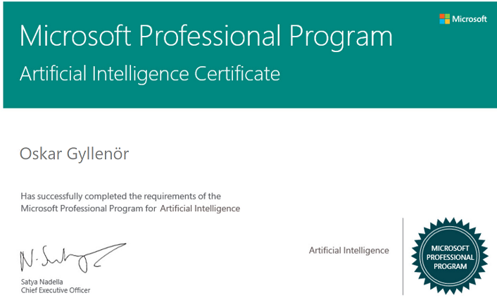Microsoft Certification